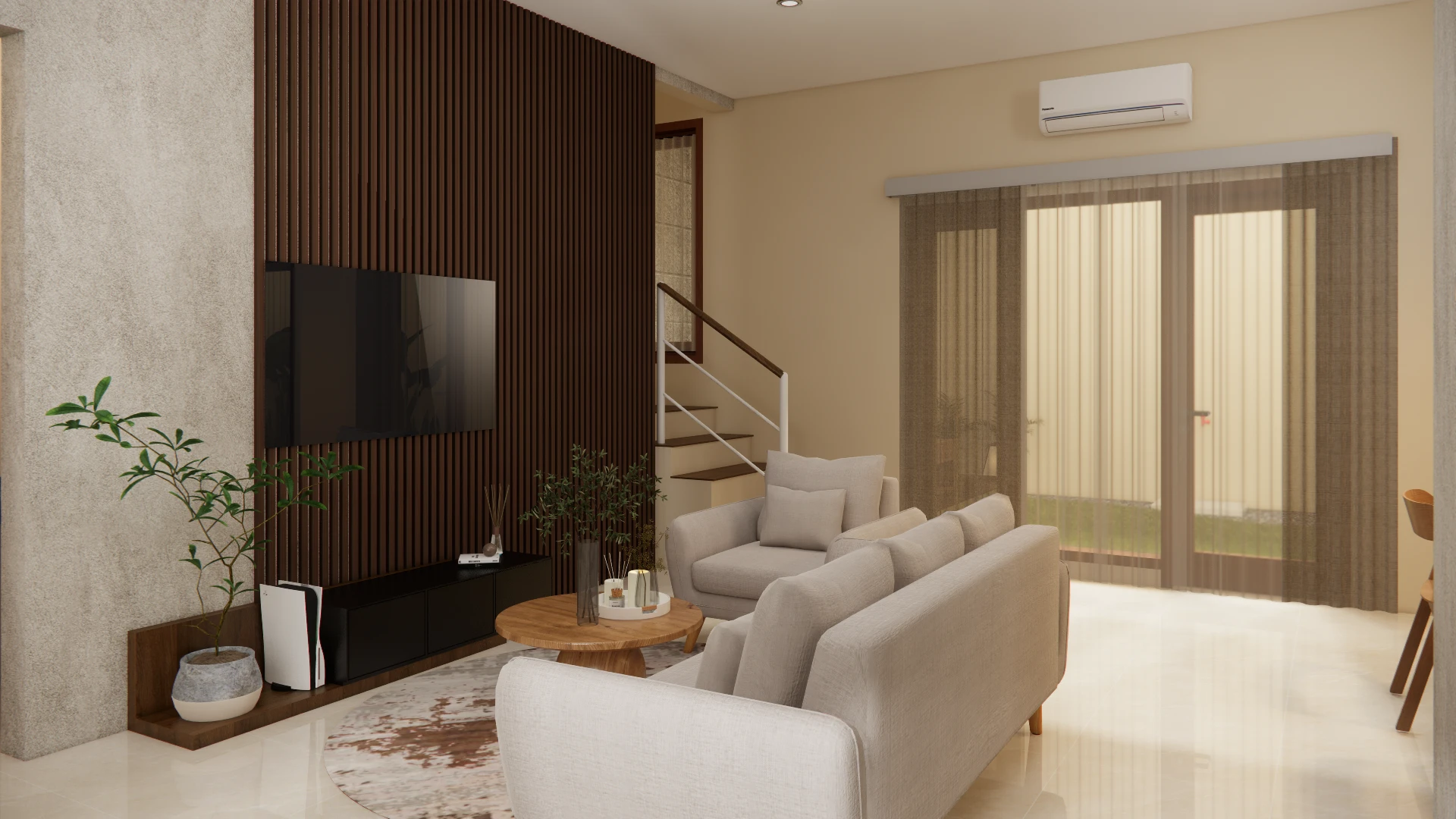 bale-wangsa-house-yogyakarta-japandi-living-room