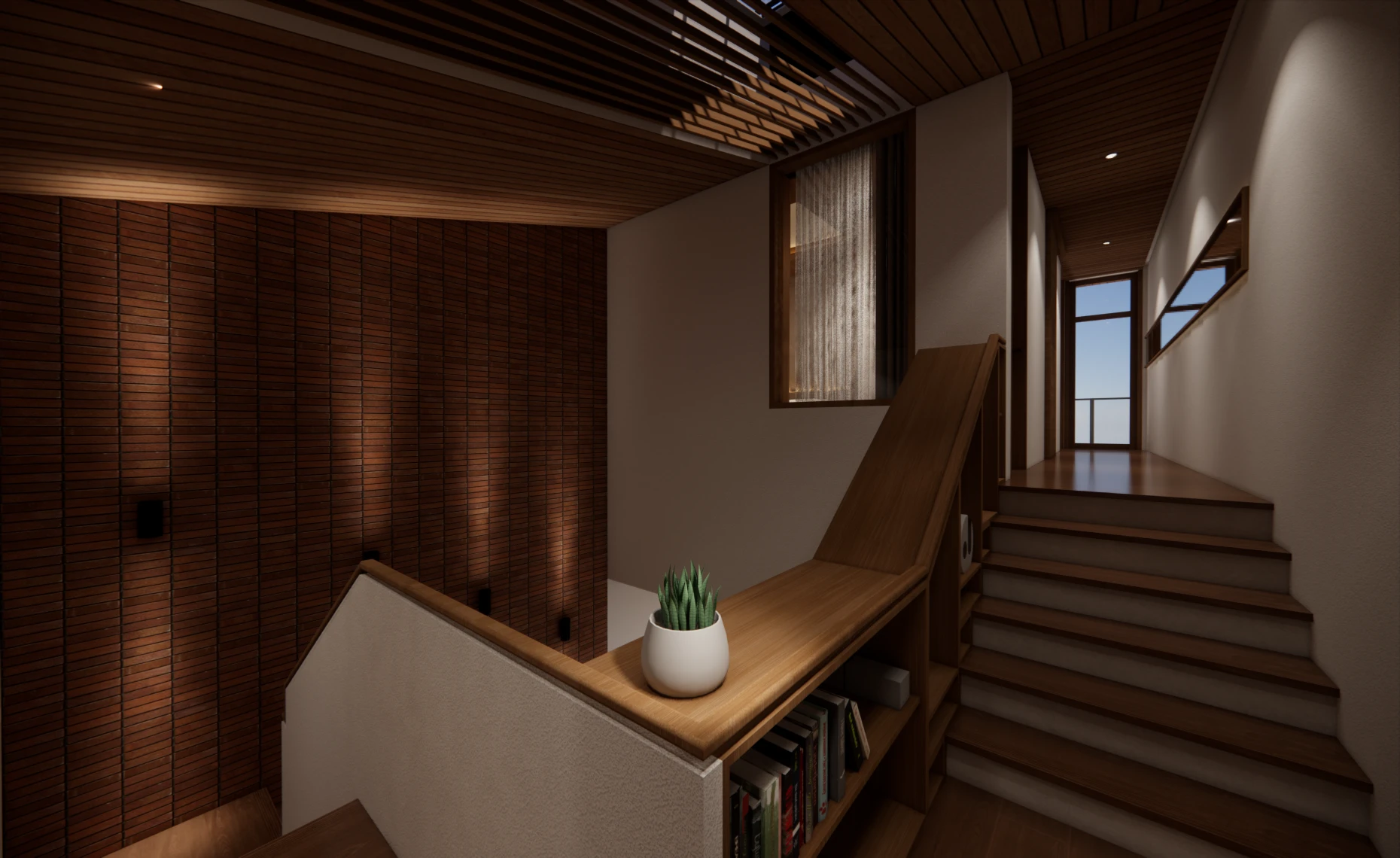 fur-house-samarinda-stairs