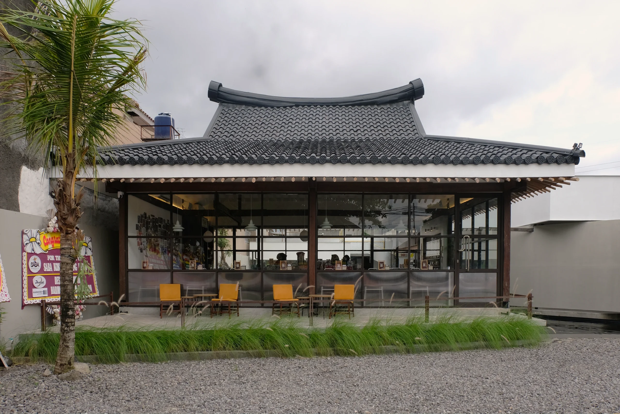 saba-korean-dining-cafe-yogyakarta-facade