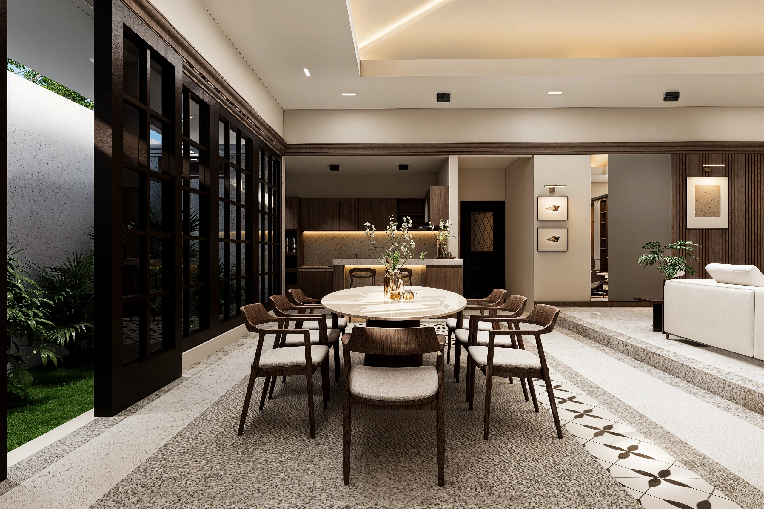 t-house-klaten-european-classic-dining-room